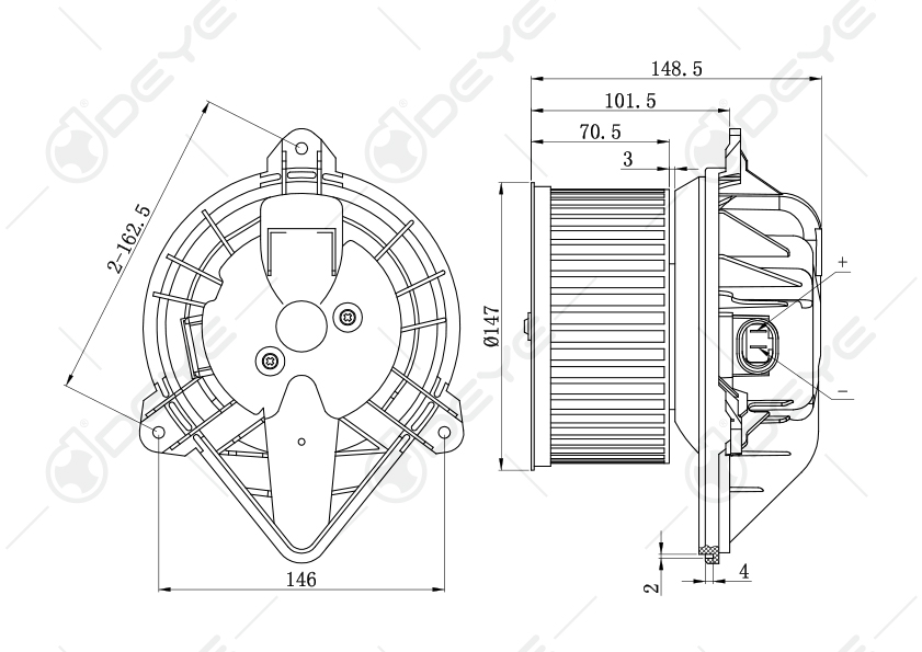 7701046058 heater blower motor for RENAULT MEGANE RENAULT  LAGUNA