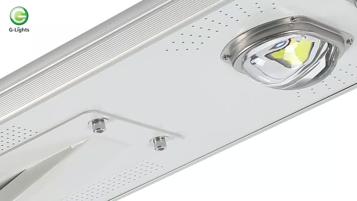 Buena lámpara de calle integrada solar -060