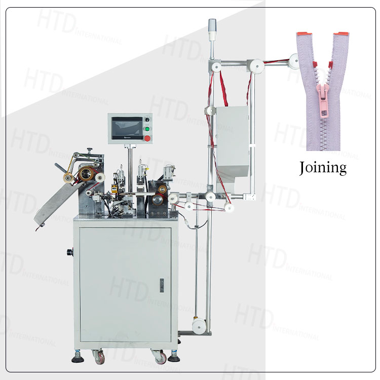 plastic zipper joining machine