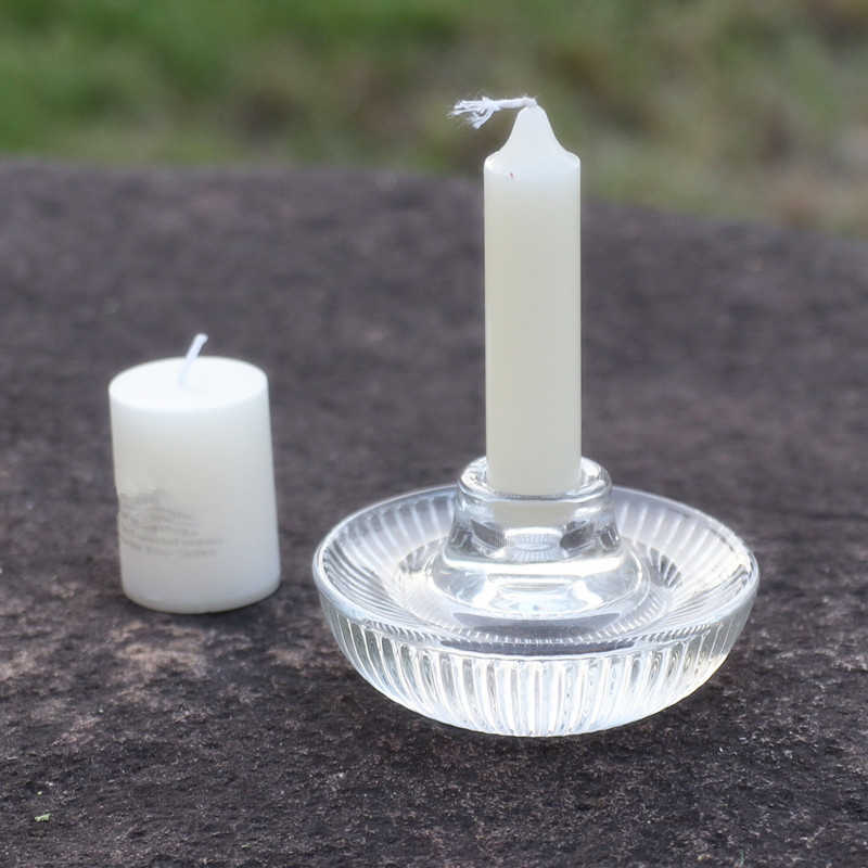 Glass Jar Candle Holders