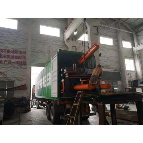 Seven 250ton automatic balers to Brazil