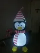 Pingouin gonflable de vacances pour les décorations de Noël