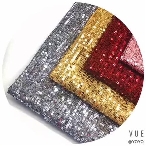 Tulle Mesh Sequin Fabric