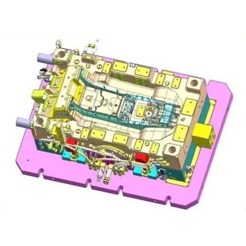 Design de linhas de refrigeração do molde de injeção de plástico