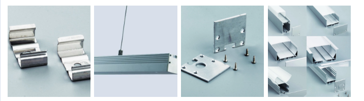 Optical Transparent translucence Clear frosty Shade diffuser for extruding plastic LED strips led linear lamp housing