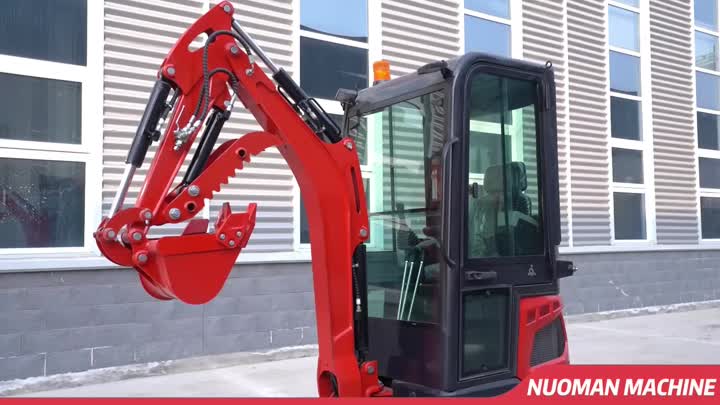 Máy đào mini 1800kg để bán giá với ngón tay cái