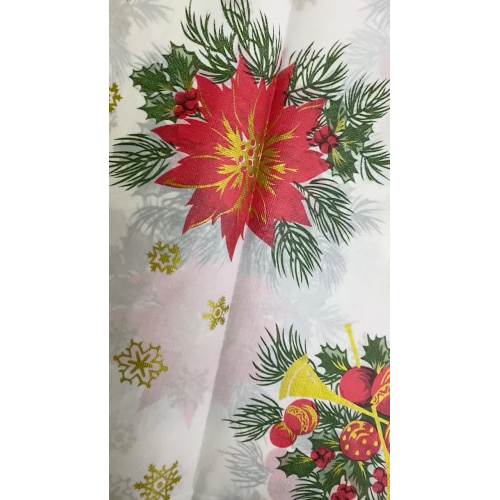PE tablecloth for christmas