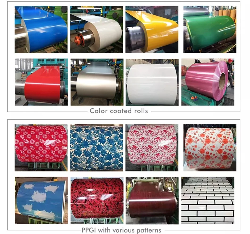 Building Material PPGI SGCC Prepainted Galvanized Steel Coil SGCC Dx51d Dx52D Color Coated Galvanized Steel Iron Sheet Coil