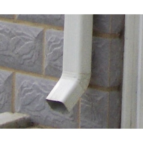 Downspout en individuele buiging