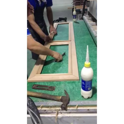 wooden door assembly