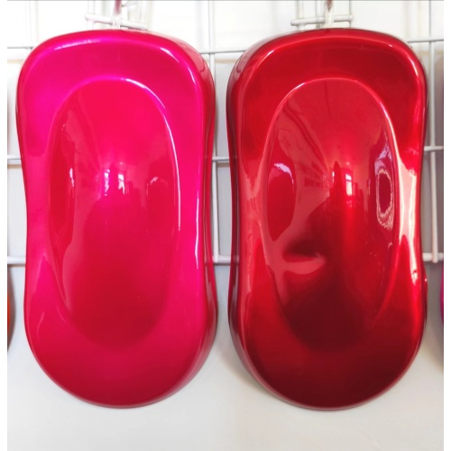 New product metallic powder coating red color