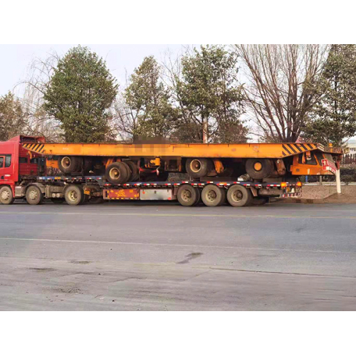 he principle of hydraulic pressure of Hydraulic flatbed transporter (shipyard transporter)