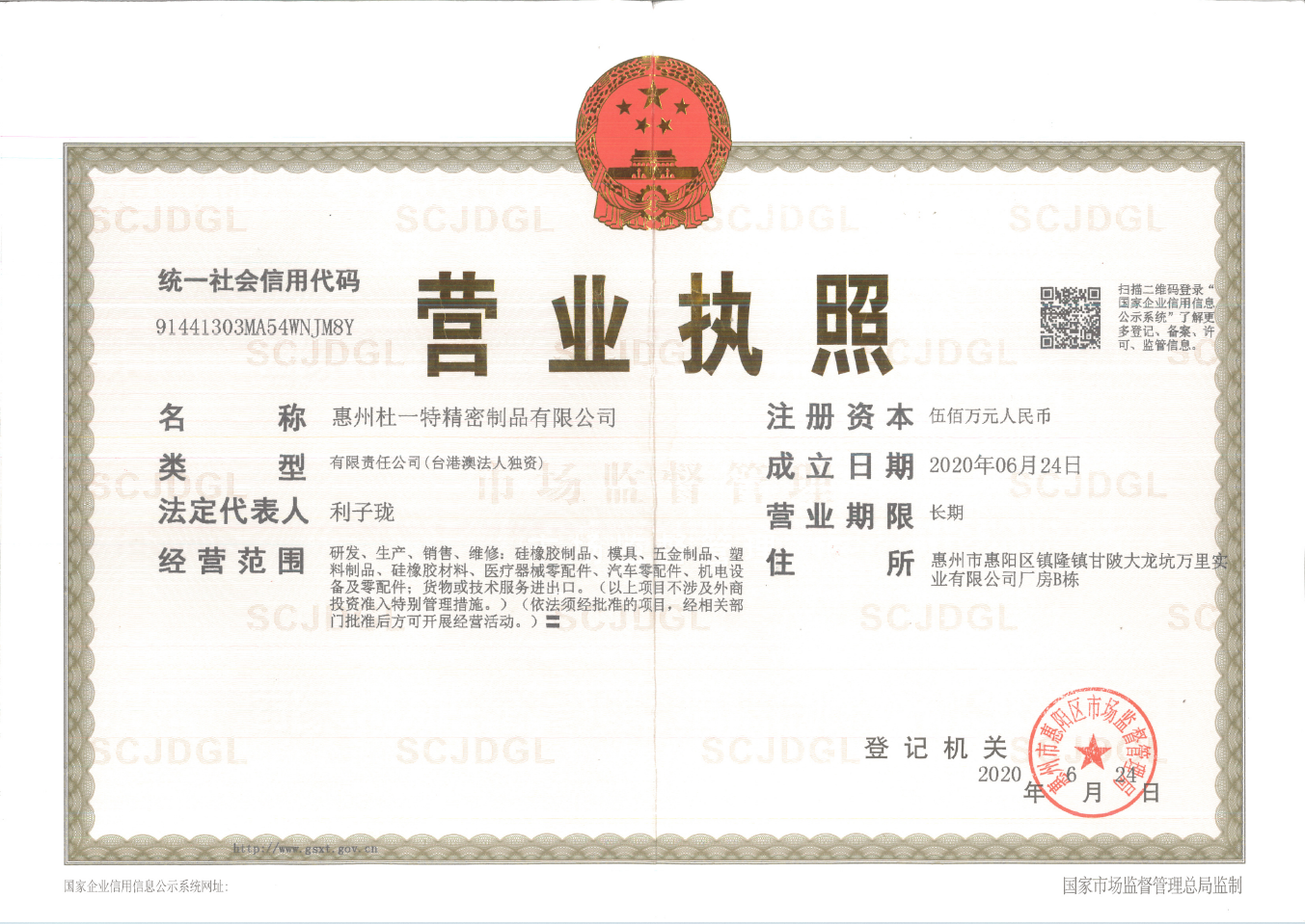 Business License
