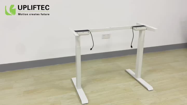 UP1B-02 Made in China Adjustable Height Electric Standing Desk Frame