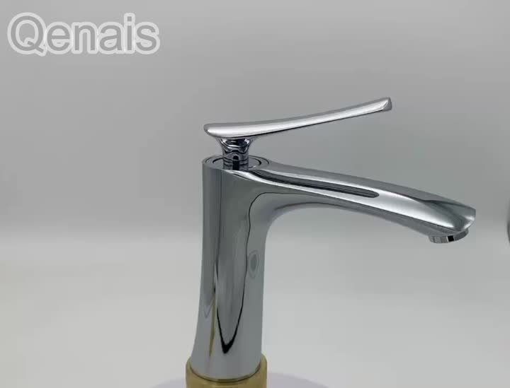 Hot Jual Brass Modern Basin Faucet Chrome