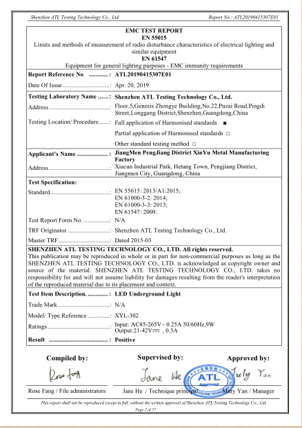 EMC TEST REPORT