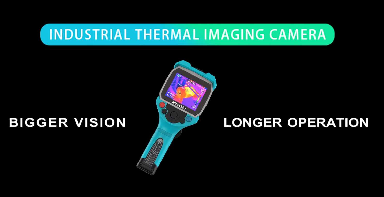 400 ℃ Cámara industrial de imágenes térmicas