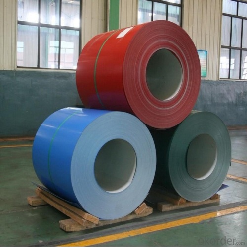 Color coated roll