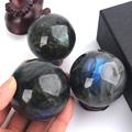 批发天然愈合晶体能晶体球球球labradorite Sphere用于装饰1