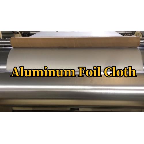 Anti-heat radiation insulation aluminum foil cloth