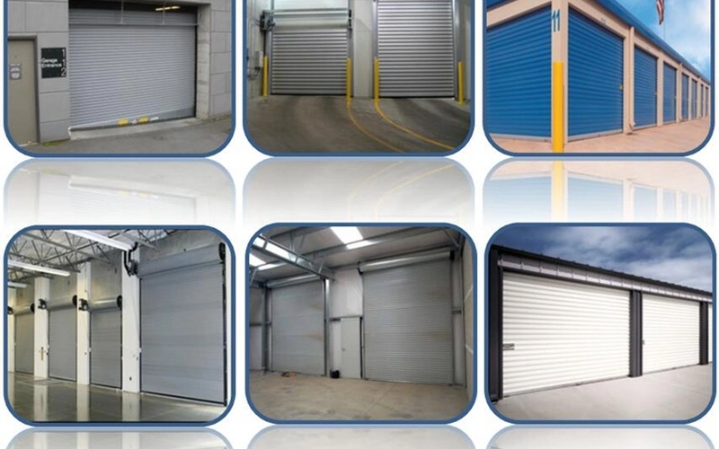 Electrical Aluminum Alloy Metal High Speed Roller Door