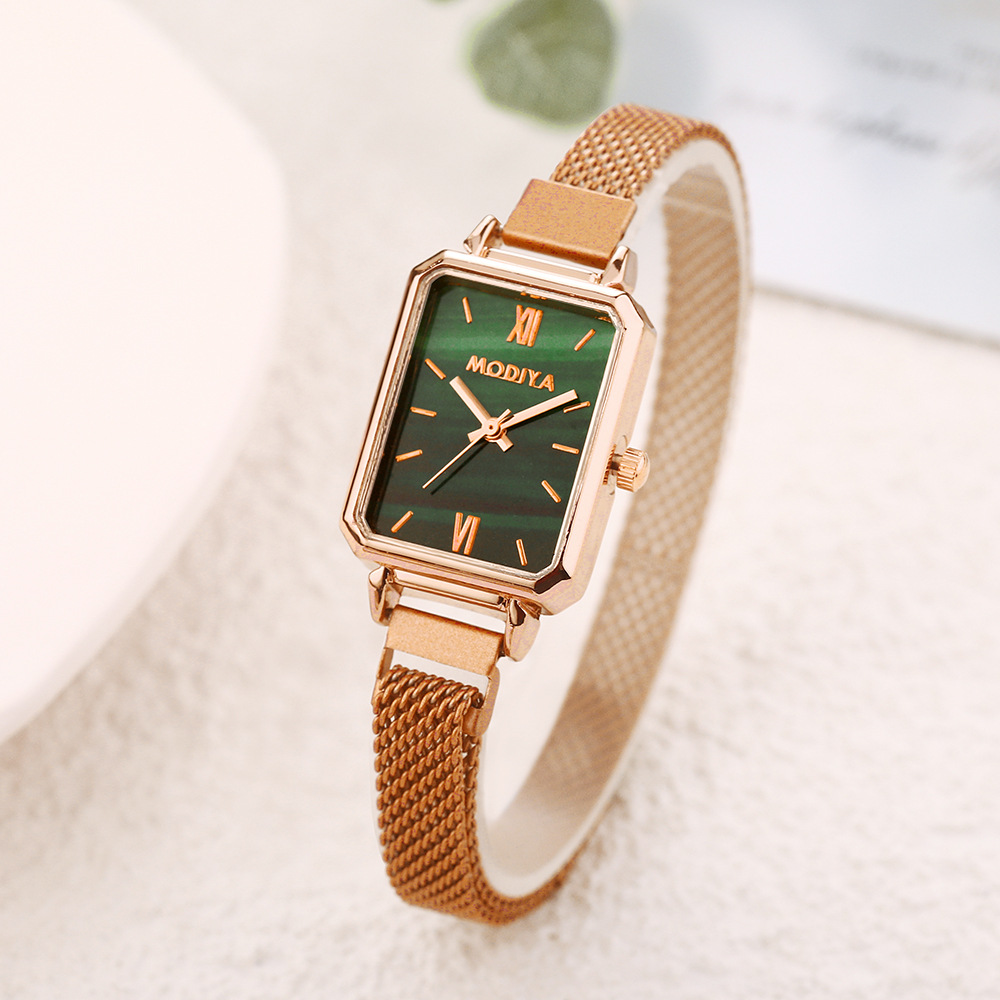 Green Quartz Watch Jpg