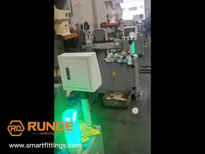 automatic hot forging for brass fittings