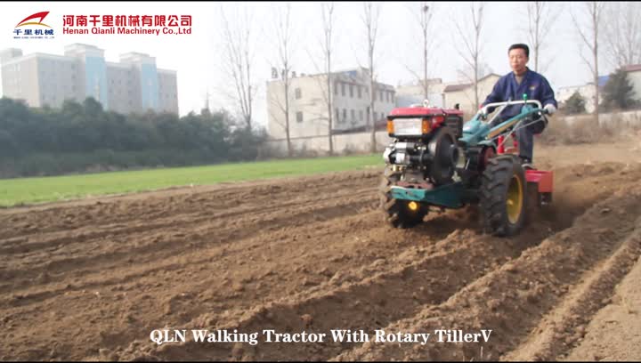 QLN Walking Tractor Dengan Rotary Tiller