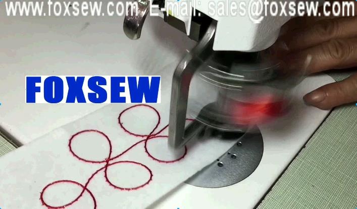 Handle Operated Upper Chainstitch Embroidery Machine 