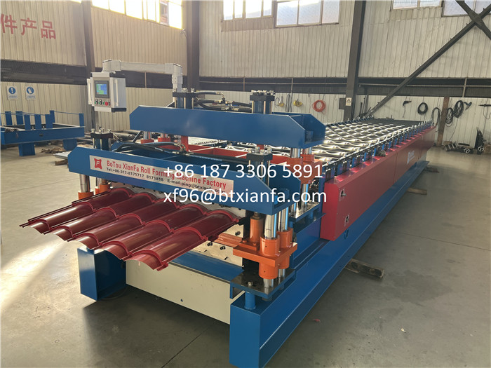 Double Deck Forming Machine for Colombia