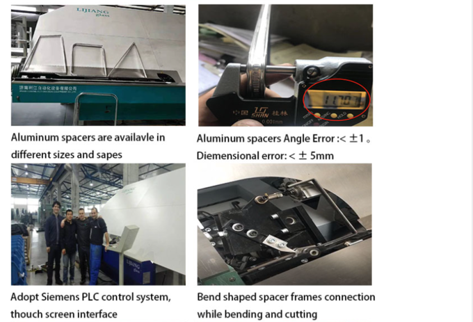 Dobradeira espaçadora automática de máquina de dobra de alumínio para fabricação de vidro isolante 1