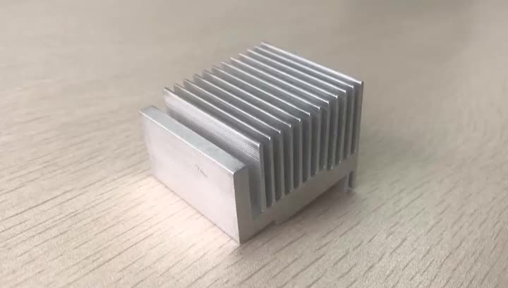aluminum heat sink heat exchanger.mp4