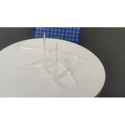 20ul pipet tips, filter, steriel, transparant doos-verpakt