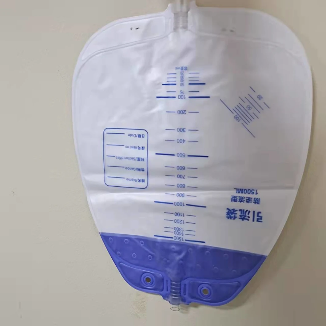 Ultra Soft PVC Film Urine Bag, untuk hospital