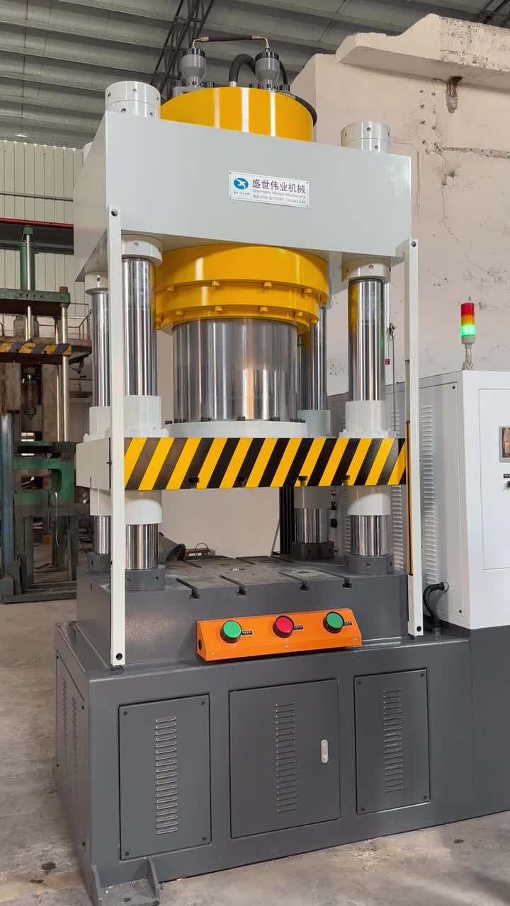 Hydraulic press debugging