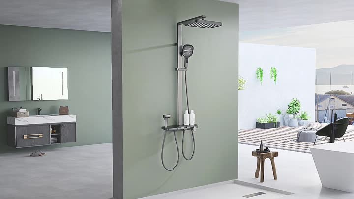 Shower set manufacturer from China-kpo group