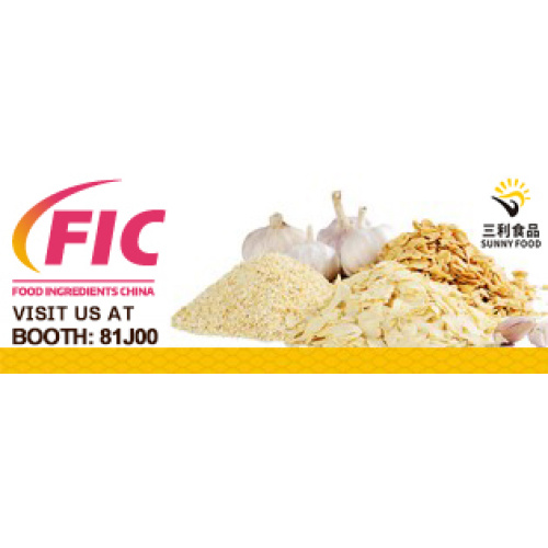 Meeting at FIC Exhibition // Dehydrated Garlic & Onion Supplier // Sunny Food // Booth No: 81J00