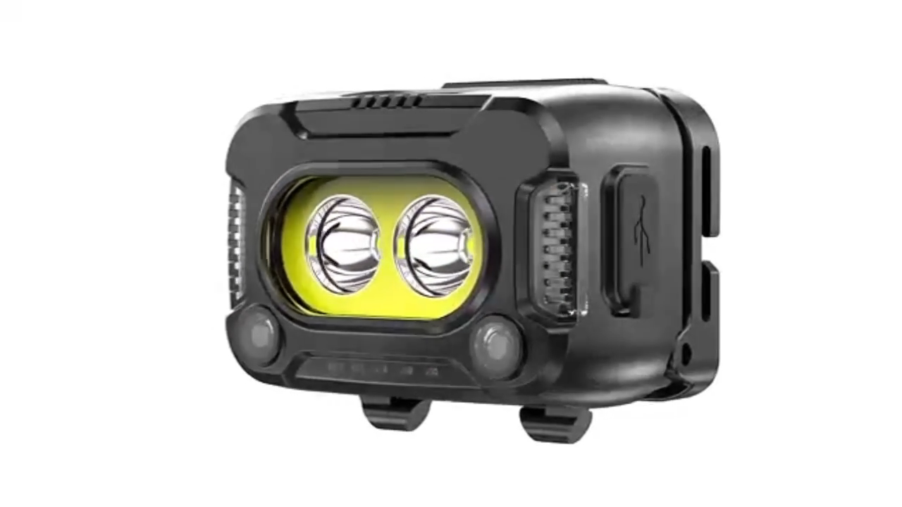 2023 Neuer heißer Verkauf Super hell USB-C wiederaufladbares Überflutlicht-Scheinwerfer Handschichtlampe für Camping-Wanderungen Running1