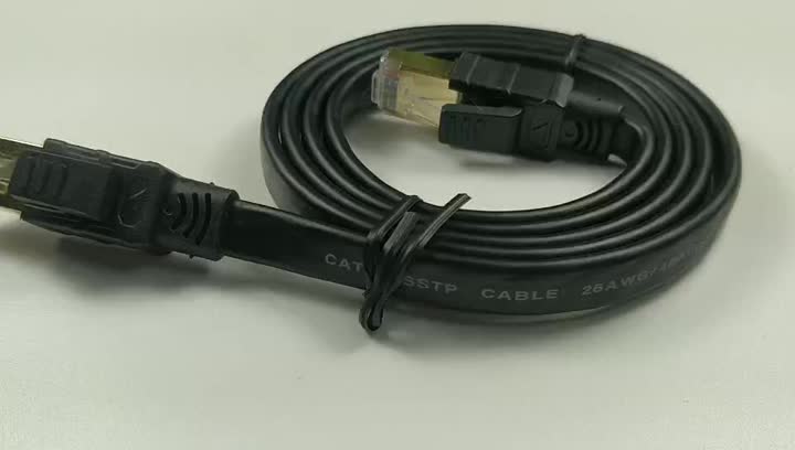 Płaski kabel Ethernet cat8 wideo (1)