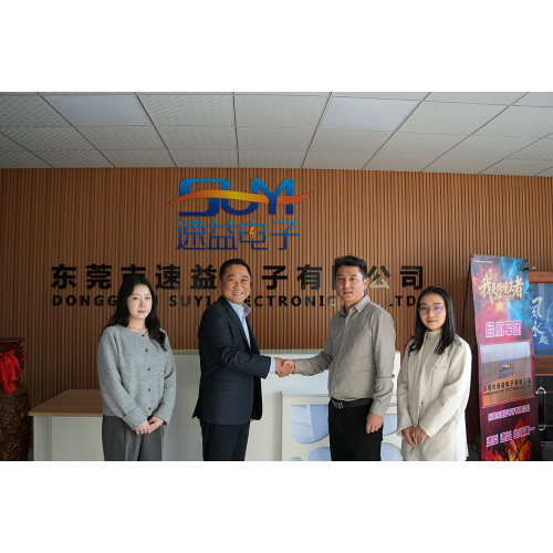 The CEO of a South Korean medical device manufacturer visited the Suyi wire harness factory: Quality is a visible promise.