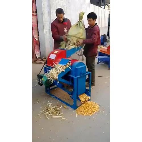 Máquina de descascamento de milho