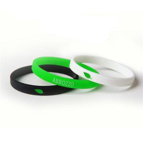 All kinds of silicone bracelets silicone wristbands