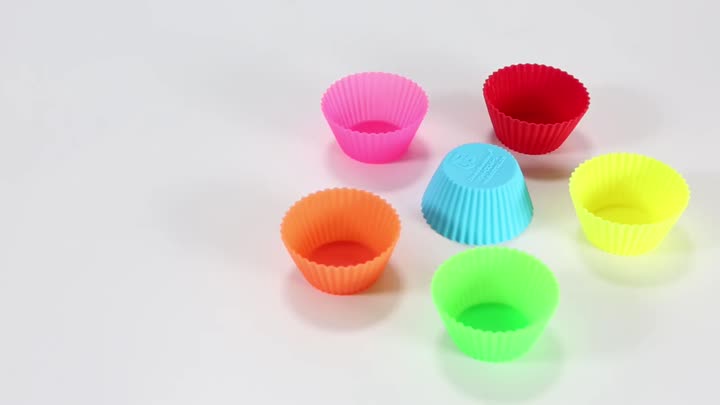 Silicone cup cake mold