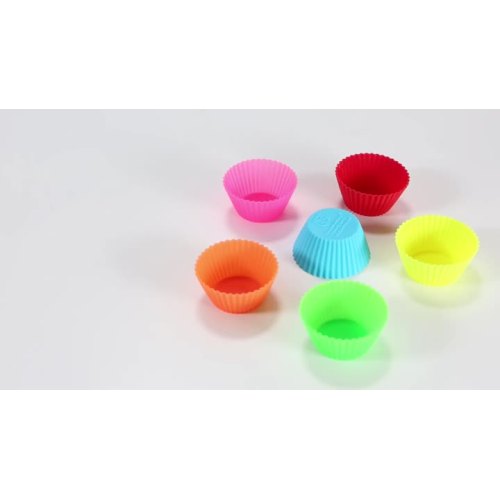 Silicone cup cake mold