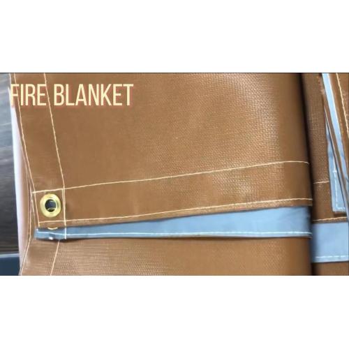 Household fiberglass fire blanket