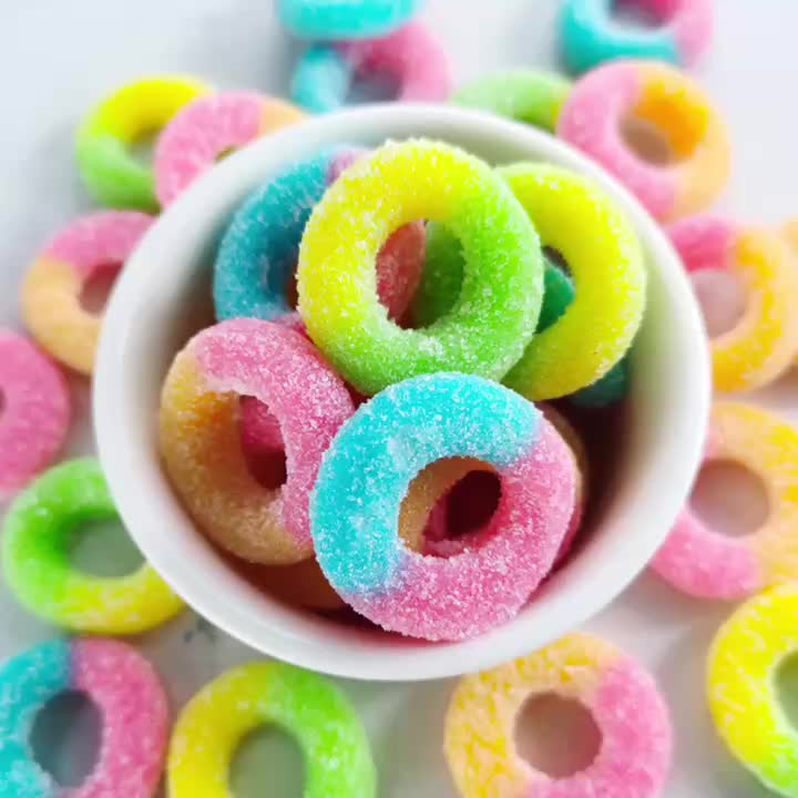 colorful ring candy