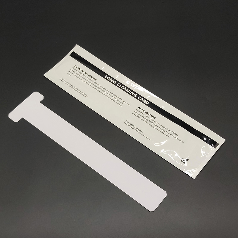 Zebra Printers Cleaning Card 390 Lengthened Size
