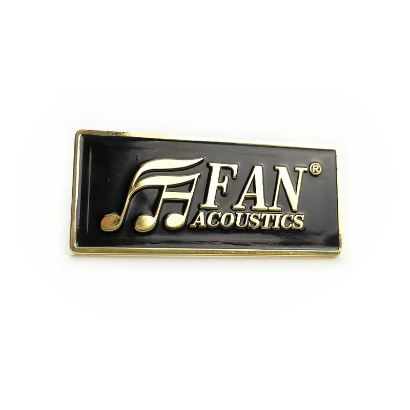 custom metal plate pin