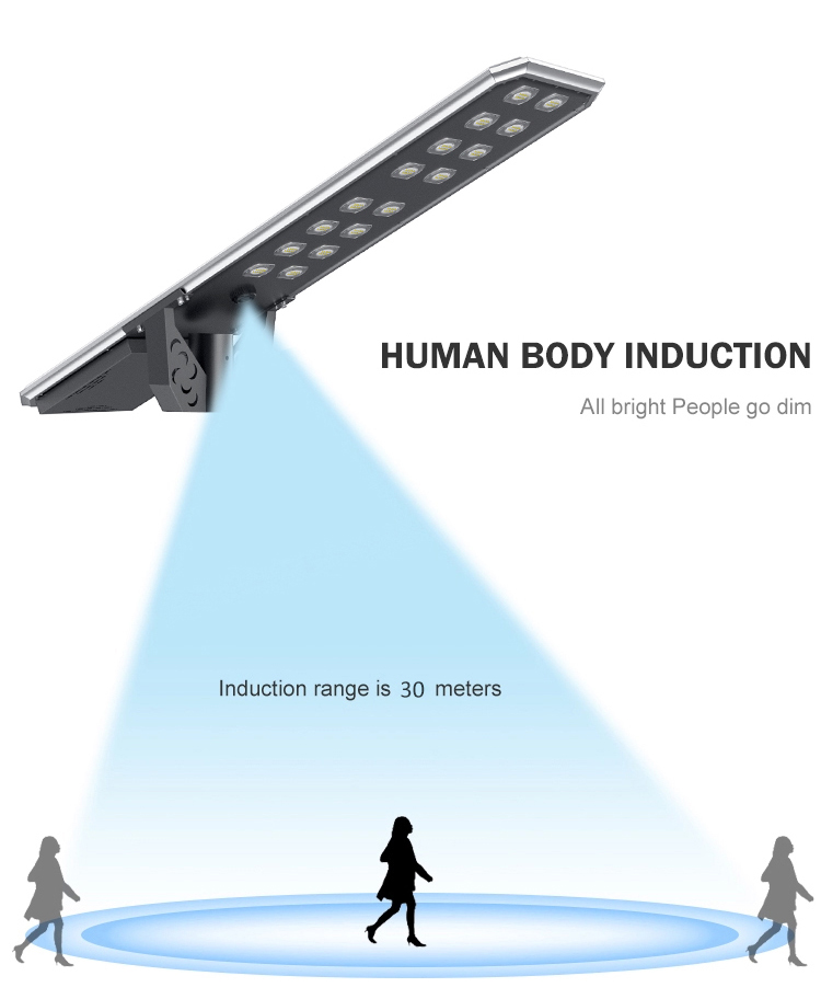 Integrated Solar Street Light for Garage