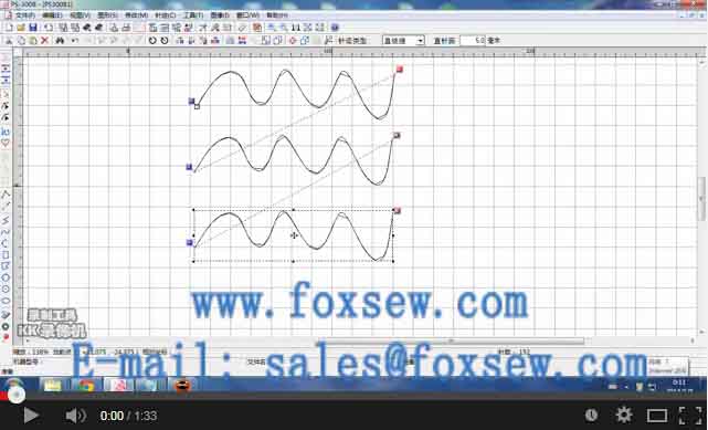 Changing Sewing Order and Starting or Ending Points  FOXSEW